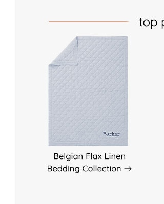 BELGIAN FLAX LINED BEDDING COLLECTION