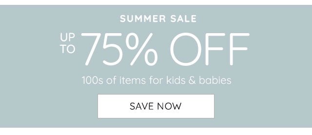 SUMMER SALE - SAVE NOW