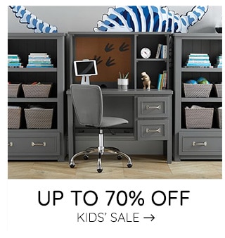 UP TO 70% OFF KIDS' SALE