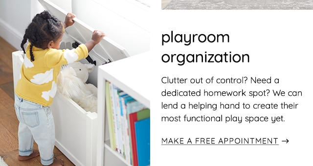 PLAYROOM ORGANIZATION