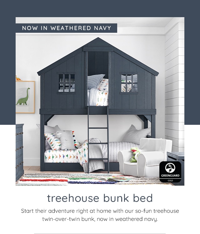 TREEHOUSEBUNK - NOW IN WEATHERED NAVY