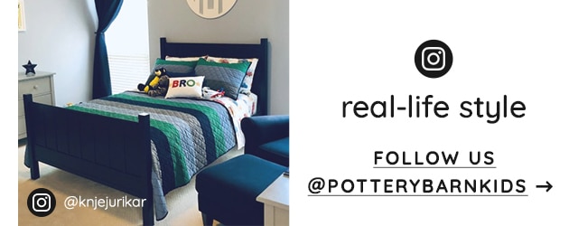 FOLLOW US @POTTERYBARNKIDS