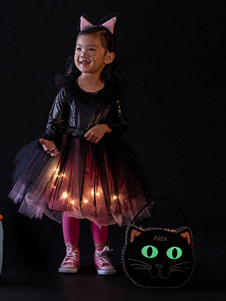 KIDS LIGHT UP CAT TUTU