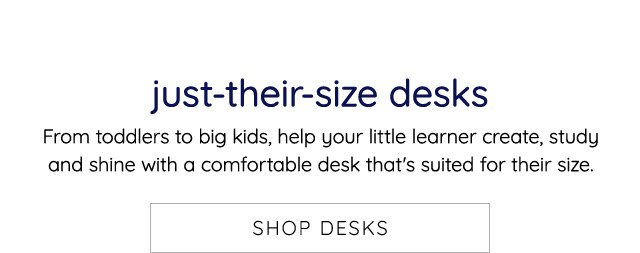 JUST-THEIR-SIZE DESKS