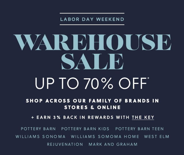 WAREHOUSE SALE
