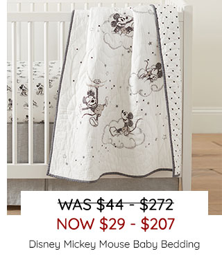 DISNEY MICKEY MOUSE BABY BEDDING