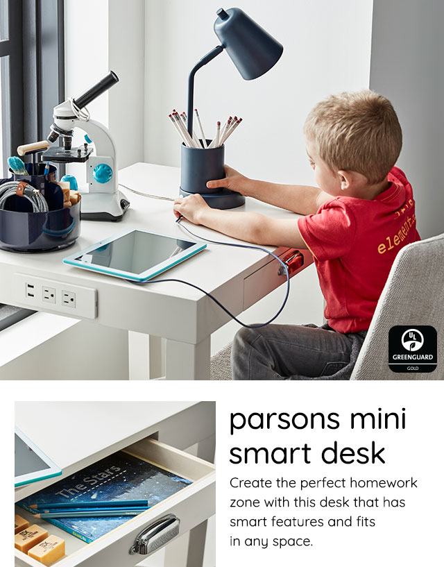 PARSONS MINI SMART DESK