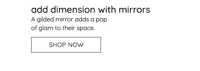 ADD DIMENSION WITH MIRRORS