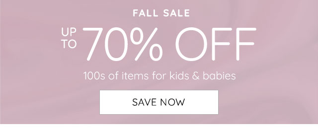 FALL SALE - UP TO 70% OFF