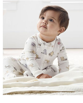 WINNIE THE POOH BABY PAJAMAS