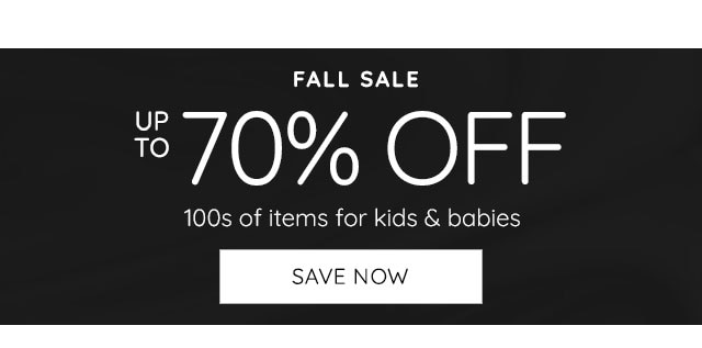 FALL SALE - UP TO 70% OFF