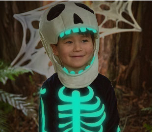 GLOW IN THE DARK SKELETON COSTUME