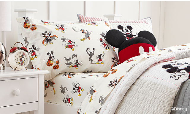 DISNEY MICKEY HALLOWEEN BEDDING