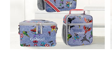MARVEL AVENGERS GLOW IN THE DARK LUNCH BOXES