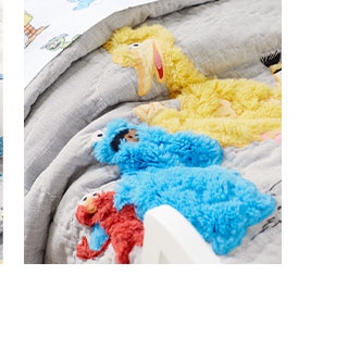 SESAME STREET QUILTS & SHAMS