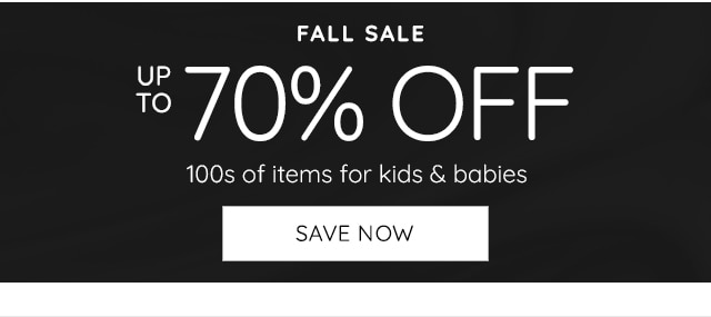 FALL SALE - UP TO 70% OFF