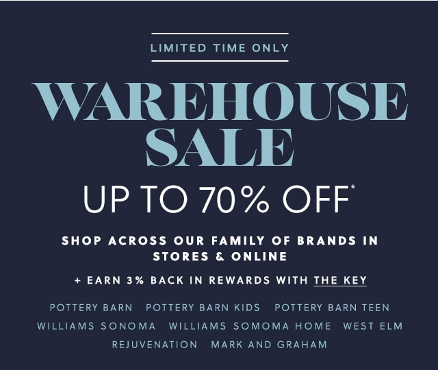 LIMITED TIME ONLY - WASREHOUSE SALE