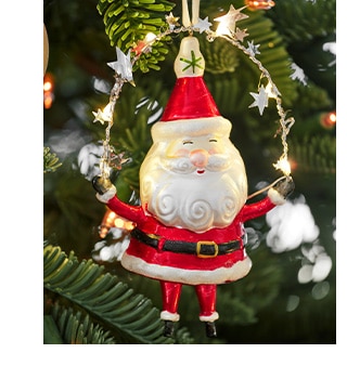 SANTA ORNAMENT