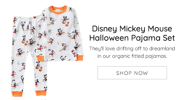 DISNEY MICKEY MOUSE HALLOWEEN PAJAMA SET