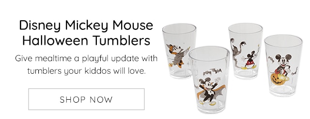 DISNEY MICKEY MOUSE HALLOWEEN TUMBLERS