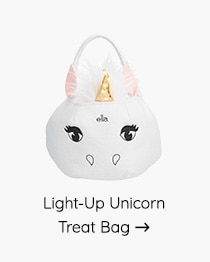 LIGHT-UP UNICORN TREAT BAG