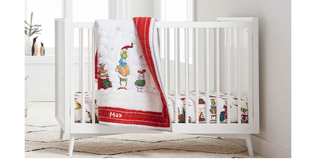 SHOP GRINCH BABY BEDDING