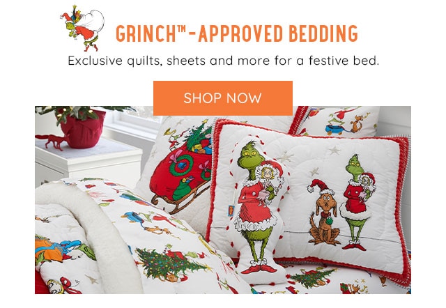 SHOP GRINCH KIDS' BEDDING