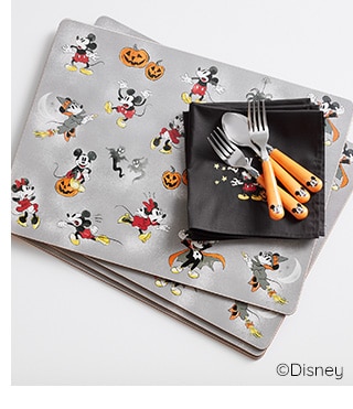 SHOP DISNEY MICKEY MOUSE HALLOWEEN PLACEMATS