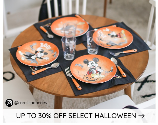 UP TO 30% OFF SELECT HALLOWEEN