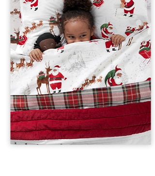 SANTA SHEET SET