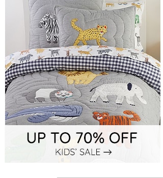 UP TO 70% OFF KIDS' SALE