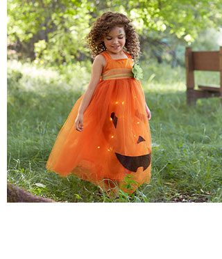 SHOP LIGHT-UP PUMPKIN COSTUME