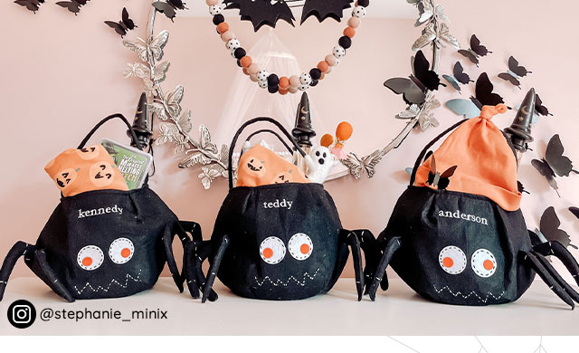 SHOP SPIDER PUFFY TREAT BAG