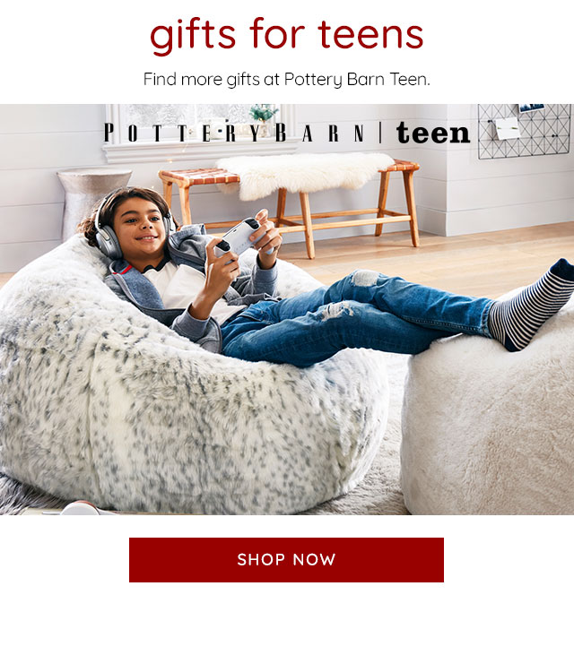 SHOP GIFTS FOR TEEN AT POTTERY BARN TEEN