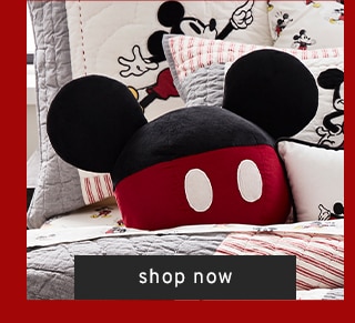 MICKEY MOUSE SHAPED PILLOW