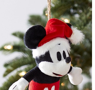 MICKEY MOUSE PLUSH ORNAMENT