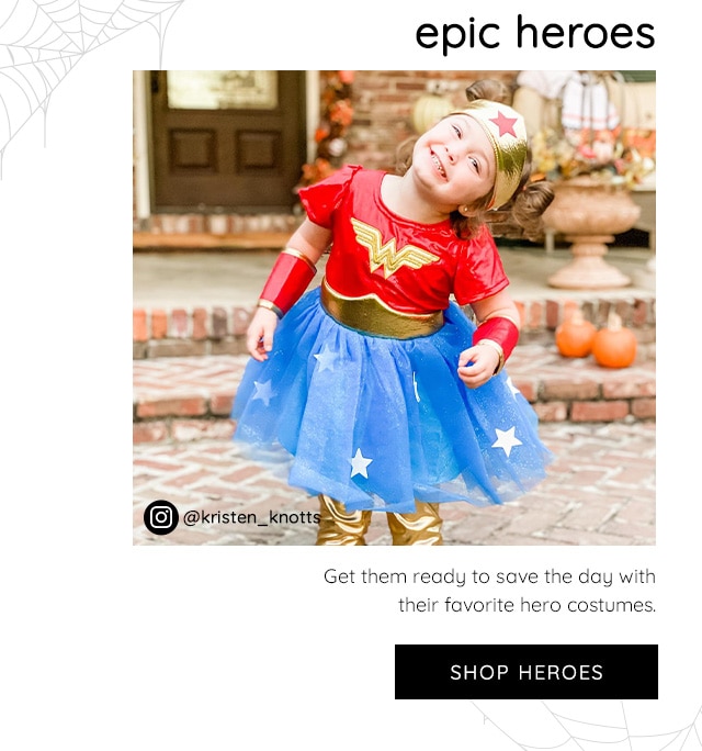 SHOP HERO HALLOWEEN COSTUMES