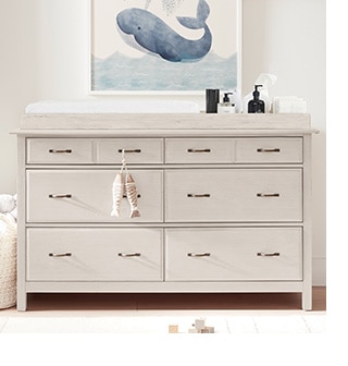 SHOP RORY EXTRA WIDE DRESSER AND TOPPER