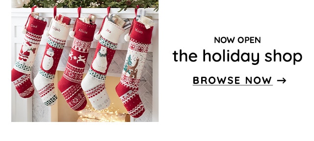 BROWSE OUR HOLIDAY SHOP