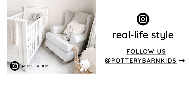 FOLLOW US @POTTERYBARNKIDS