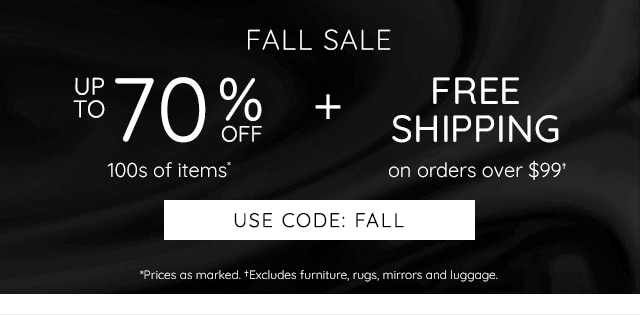 FALL SALE + FREE SHIPPING