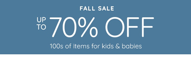 FALL SALE - UP TO 70% OFF