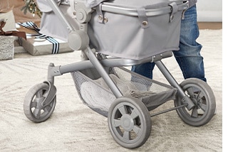 CONVERTIBLE DOLL STROLLER