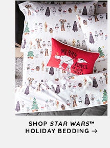 STAR WARS HOLIDAY BEDDING