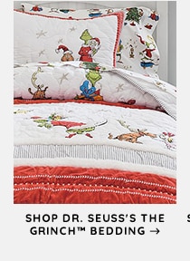 GRINCH HOLIDAY BEDDING