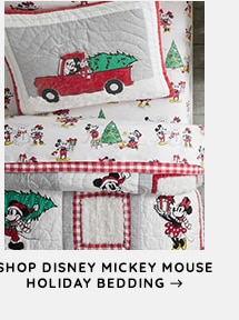 MICKEY MOUSE HOLIDAY BEDDING