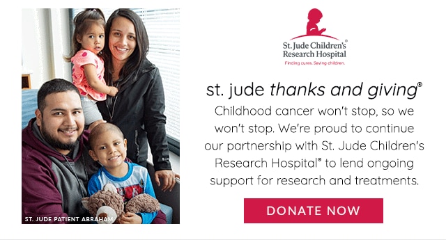 ST. JUDE - DONATE NOW