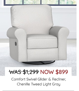 COMFORT SWIVEL GLIDER & RECLINER