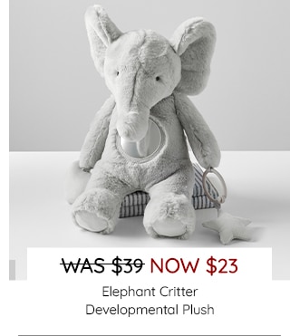 ELEPHANT CRITTER DEVELOPMENTAL PLUSH