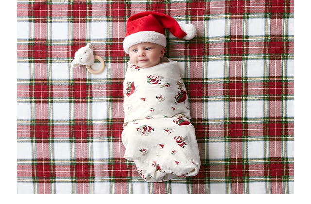 MY FIRST CHRISTMAS SWADDLE